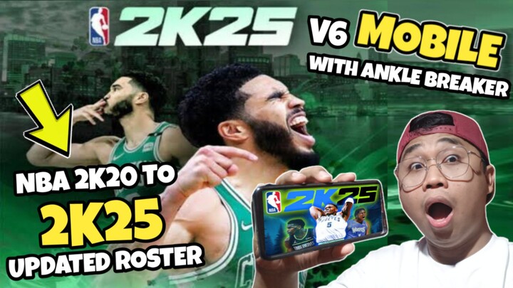 📌NEW NBA 2K25 V6 WITH ANKLE BREAKER AND UNLIMITED VC for Android Mobile