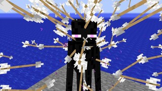 ฉันยิง enderman จริงๆ