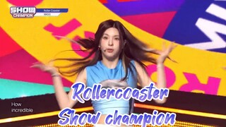 Rollercoaster show champion stage - Nmixx