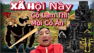 Minecraft Nhưng Anh Đen Xì Xì Tấu Hài Cùng 10.000 Dân Làng 😂