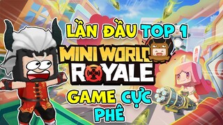 SongFish Lần đầu TOP 1 MINI WORLD ROYALE cực phê