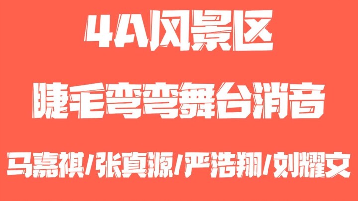 【台风蜕变之战】【马嘉祺/张真源/严浩翔/刘耀文】睫毛弯弯舞台消音