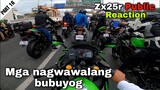 20 Plus na Zx25r Public Reaction | Halimaw mga muffler | Breakfast Ride sa Marilaque