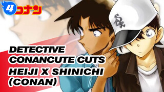 Hattori Heiji x Kudo Shinichi (Edogawa Conan) TV Ver. Cute Interactions Detective Conan_4