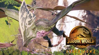 Tapejara Lagoon - Life in the Cretaceous || Jurassic World Evolution 2 🦖 [4K] 🦖