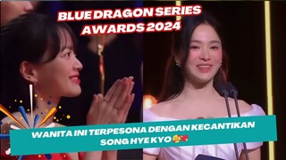 Pesona Song Hye Kyo dan Suzy Sebagai Presenter di Blue Dragon Series Awards 2024, Dua Dewi Korea