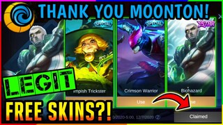 SECRET TRICKS TO GET FREE SKINS IN ML NEW EVENT (DECEMBER 2020)! - Mobile Legends