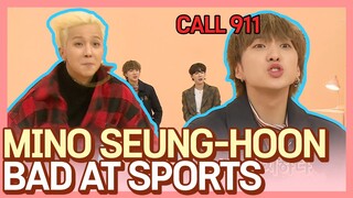 Mino Seung-hoon Bad At Sports🤦‍♂️