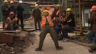 Give the workers a nostalgic breakdance that I taught myself for 10 years