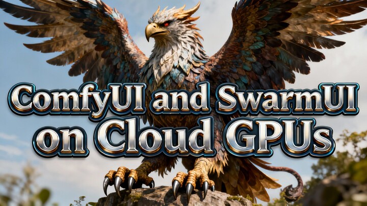How to Install and Use ComfyUI and SwarmUI on Massed Compute and RunPod Private Cloud GPU Services