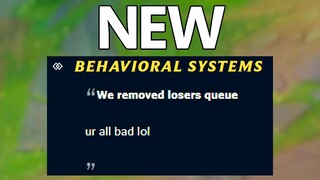 Riot responds to losers queue