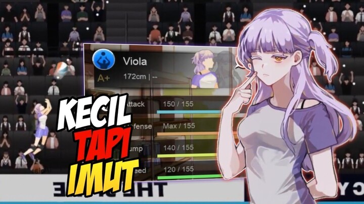 KECIL TAPI IMUT! REVIEW NEW CHARACTER VIOLA THE SPIKE VOLLEYBALL STORY MOBILE