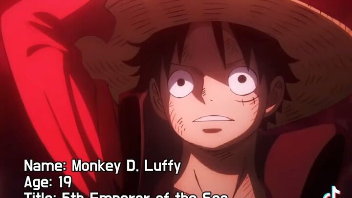 🌟🌟🌟 Glow Up Luffy 🌟🌟🌟