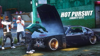 HOT PURSUIT ! MOBIL KEI HAMPIR MELEDAK NYAWA TERANCAM !!! GTA 5 ROLEPLAY