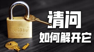 挑战全世界最难打开的锁！小小一把1400，你猜我最后用了多久？