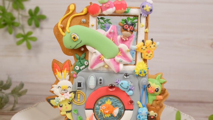 How Many Pokémon Can Fit on a Single Cookie? [Icing Cookies]