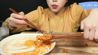 Mì Buldak Róse , hotdog phô mai phần cuối #anngonmoingay