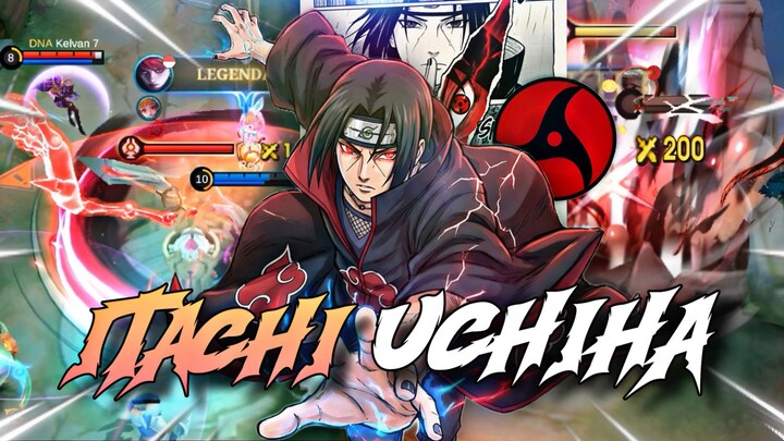REVIEW SKIN ITACHI UCHIHA X JULIAN🔥EFEKNYA KEREN PARAH MUNCUL SUSANO❕- MLBB X NARUTO PART 2