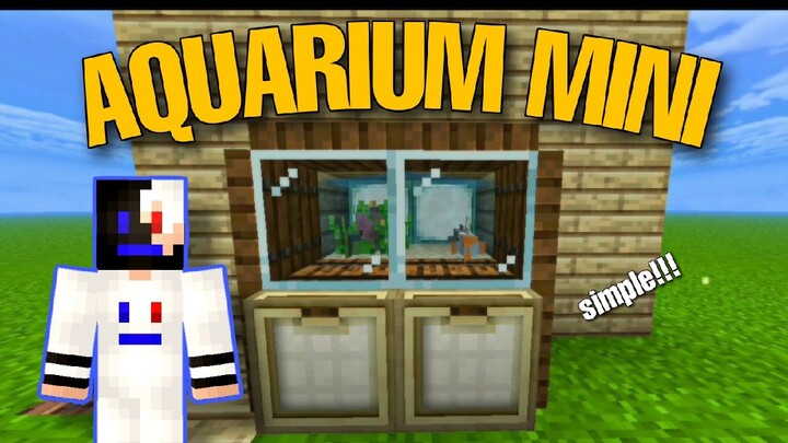 Tutorial Membuat Aquarium Mini Di MINECRAFT!!!