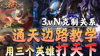 【Sisi Lapangan yang Tak Terkalahkan】Hubungan Kekuatan dan Kelemahan Sisi Lapangan 3vN, Pelajari Tiga