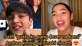 Seth Fedelin gustong pang forever na sila ni Andrea Brillantes? Kobie kinilig kay Andi Abaya!