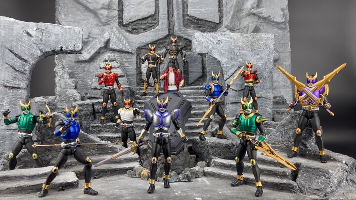 [The only one on the Internet + the most complete restoration] Kamen Rider Kuuga TV all forms of rea