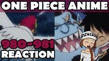 JINBE IS HERE! One Piece Episodes 980 - 981 | Anime Reaction