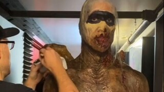 断魂小丑3 圣母玛利亚和恶魔的化妆效果