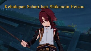 Kehidupan Sehari-hari Shikanoin Heizou