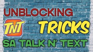 [TUTORIALS] PAANO MAG UNBLOCK NG SIM SA TNT