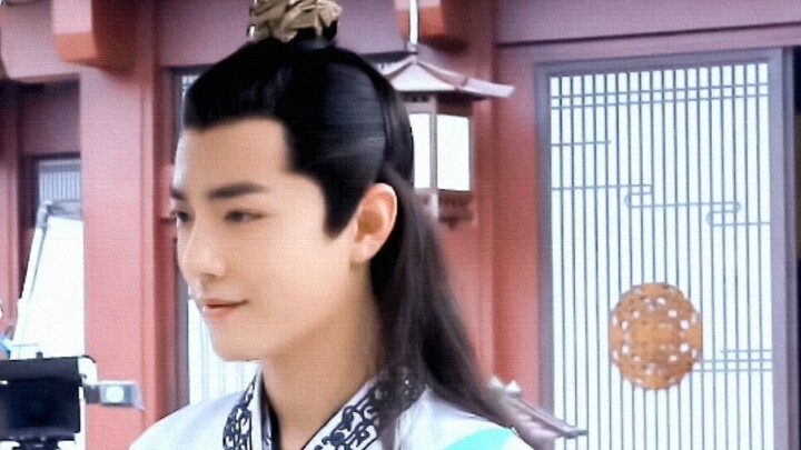 [Xiao Zhan] 191210 Behind-the-Scenes of “The Literate Rogue” – Yan Bingyun