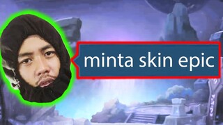 Ketemu Noobqueen, Dia Minta Skin Epic - Mobile Legends