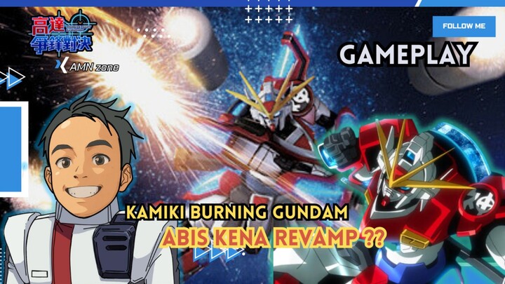 Kamiki Burning Gundam Revamp Gameplay || Gundam Battle CN