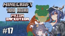 Petualangan Mencari Lautan! Minecraft Indonesia 100 Hari Prion Infection Episode 17
