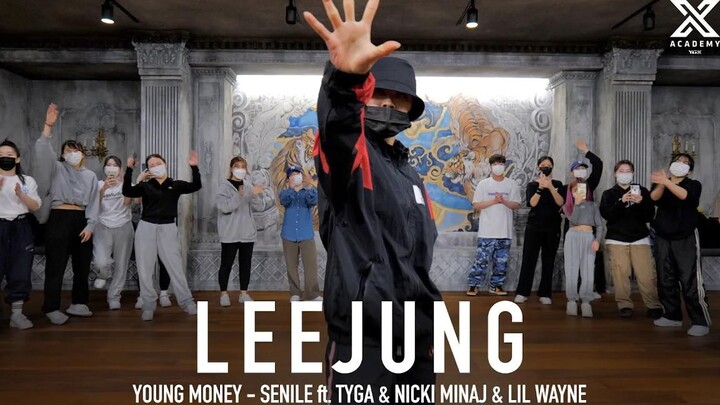 YG编舞师Leejung Lee最新帅气编舞Young Money - Senile