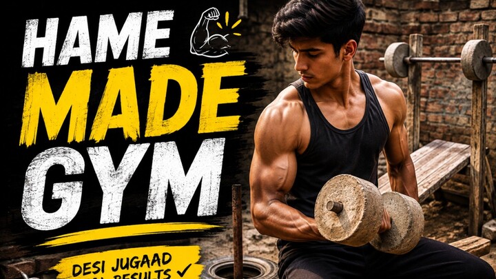 Home made Gym ☠️☠️☠️