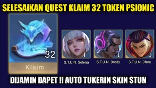 Ambil 32 Token Tambahan Event Draw Psionic Oracle Skin Guniver Legends | Langsung Tukerin Skin Stun