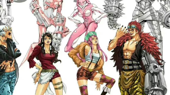 [ One Piece ] JoJo style!