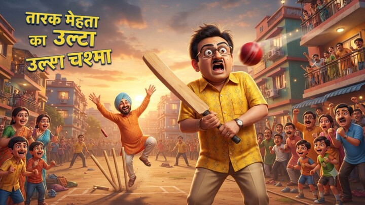 गोकुलधाम में क्रिकेट का महा-मुकाबला! 😂🏏 | जेठालाल की टीम vs भिड़े की