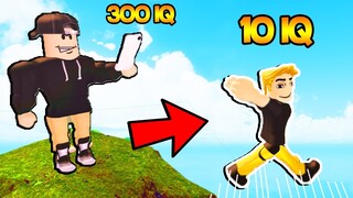 PLAYING ROBLOX JUMPING SIMULATOR!