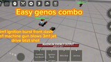 Genos Easy Combo Strongestbattlegrounds