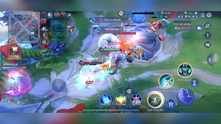 Nhà chính chưa nổ là vẫn còn hy vọng. Một trận đấu đầy cảm xúc #lienquan