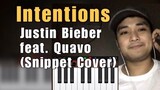 Intentions (Justin Bieber feat. Quavo Snippet cover) - Using Garageband Loop | JustinJ Taller