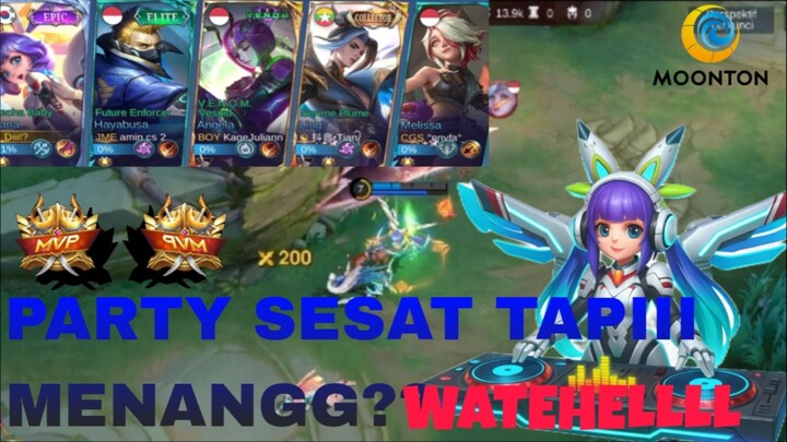 Party apa ini co, gajelas tapi menang wkwk (Alhamdulillah ke comeback wkwk)
