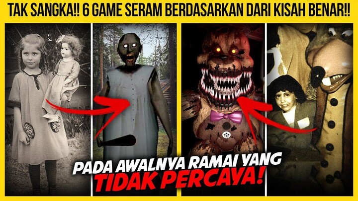 6 GAME SERAM YANG DIAMBIL BERDASARKAN KISAH BENAR YANG KORANG PASTI TERKEJUT