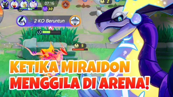 KETIKA MIRAIDON MENGGILA DI ARENA! - Pokemon Unite