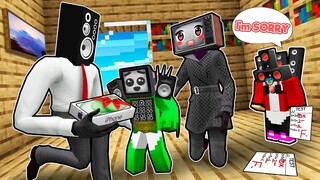 MIKEY'S favorite BABY? TV WOMAN gave a NEW IPHONE 15! JJ and Mikey Family in Minecraft - Maizen