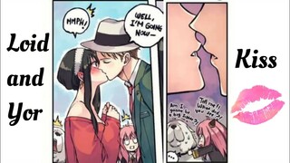 Loid kisses Yor before going to work   || Spy x Family  [ MANGA ]