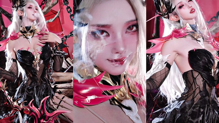 Ji Yingying as Lucifer Cosplay (Bloopers First, Main Video Later)