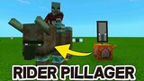 How to Summon Pillager Riding Ravager in Minecraft Tutorial